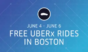 Free UBERx in Boston