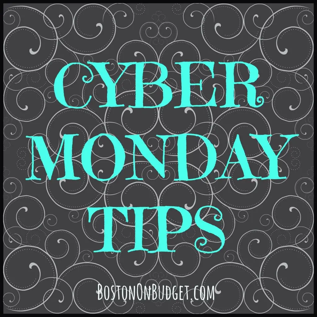 Cyber Monday Tips 2013 - Boston on Budget