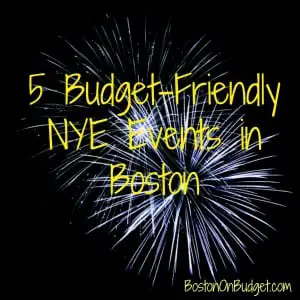 New Year's Eve 2015 on a budget