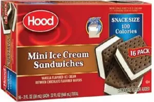 Hood Ice Cream Sandwiches