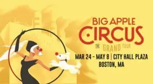 The big apple circus grand tour boston promo codes