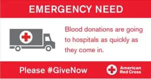 Emergency Need for Blood Donors