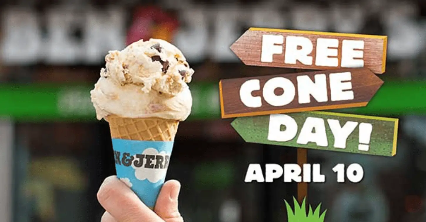 Save the Date for Free Cone Day at Ben & Jerry's!