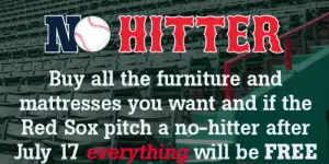 Red Sox Promotion at Jordan's Furniture