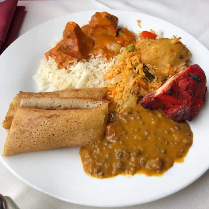 Indian cuisine by Maharaja Boston