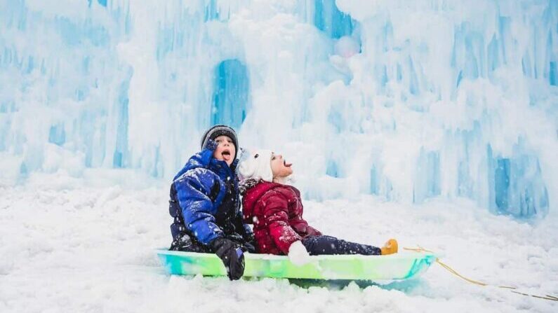 New Hampshire Ice Castles: Winter 2023