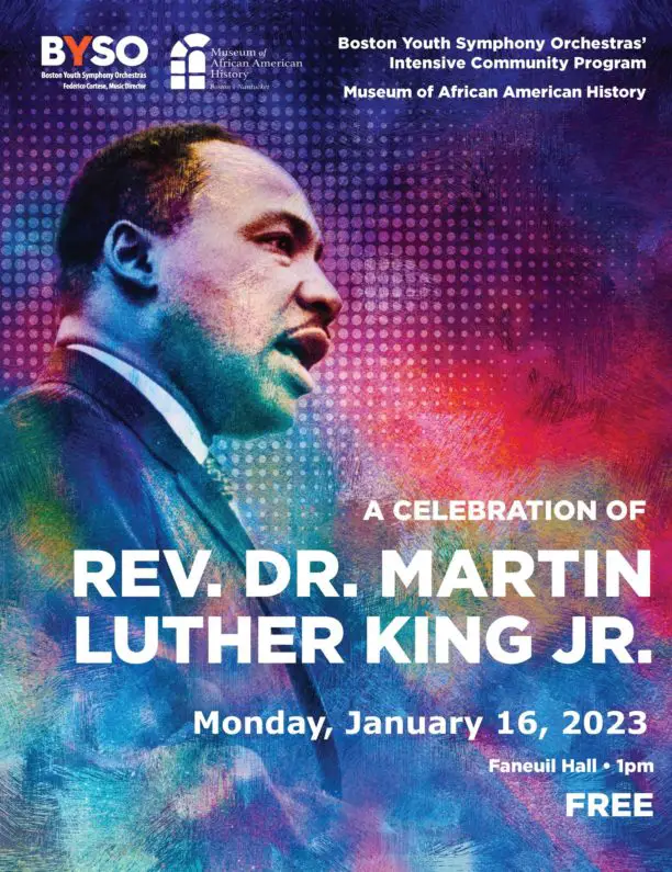 martin luther king day in boston - MLK Tribute Concert